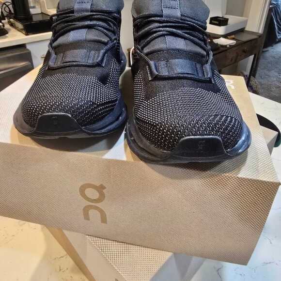 On Cloud Cloudnova Black / Eclipse 26.99814 Women's Running Shoes SIZE 7 NEW - Picture 6 of 16